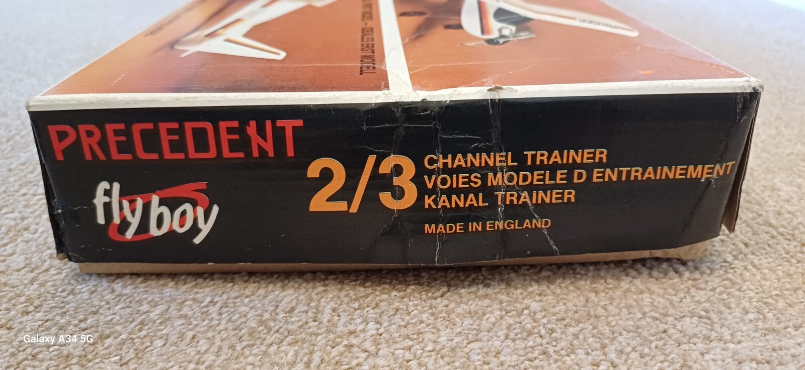 Precedent Fly Boy Radio Control Model Aircraft Trainer Kit. Rare New