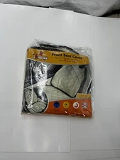 4Knines Front Seat Cover 21" W x 20" D x 24" H 5523 for Dogs One Size Tan