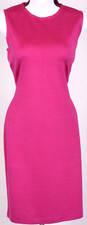 ST JOHN Women's Knit Pink Dress Sz 8