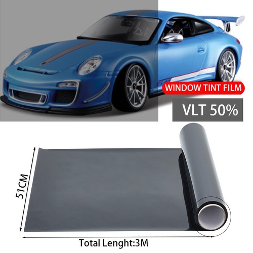 1 Roll Car Window Foils Tint Tinting Film Auto Home Window Glass UV Protector - Picture 21 of 22