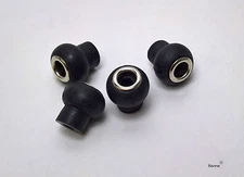 The BEST Mushrooms Grommets in BLACK Thorens TD-124 TD224 TD135 cb909 cb1236