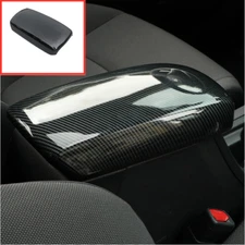 For Corolla Cross 2022-2024 Carbon fiber Central armrest storage box Cover Trim