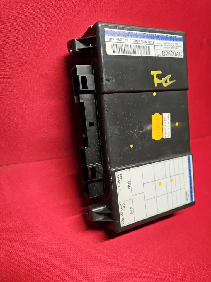 Jaguar XK8 XK 1999-2002 - Unidad de módulo de bloqueo de seguridad - LJB2600AC Foto 2 de 4