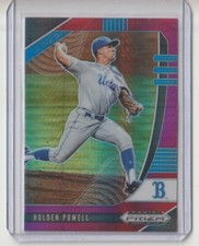 2020 Panini Prizm Draft Picks #PDP94 HOLDEN POWELL PURPLE PRIZM