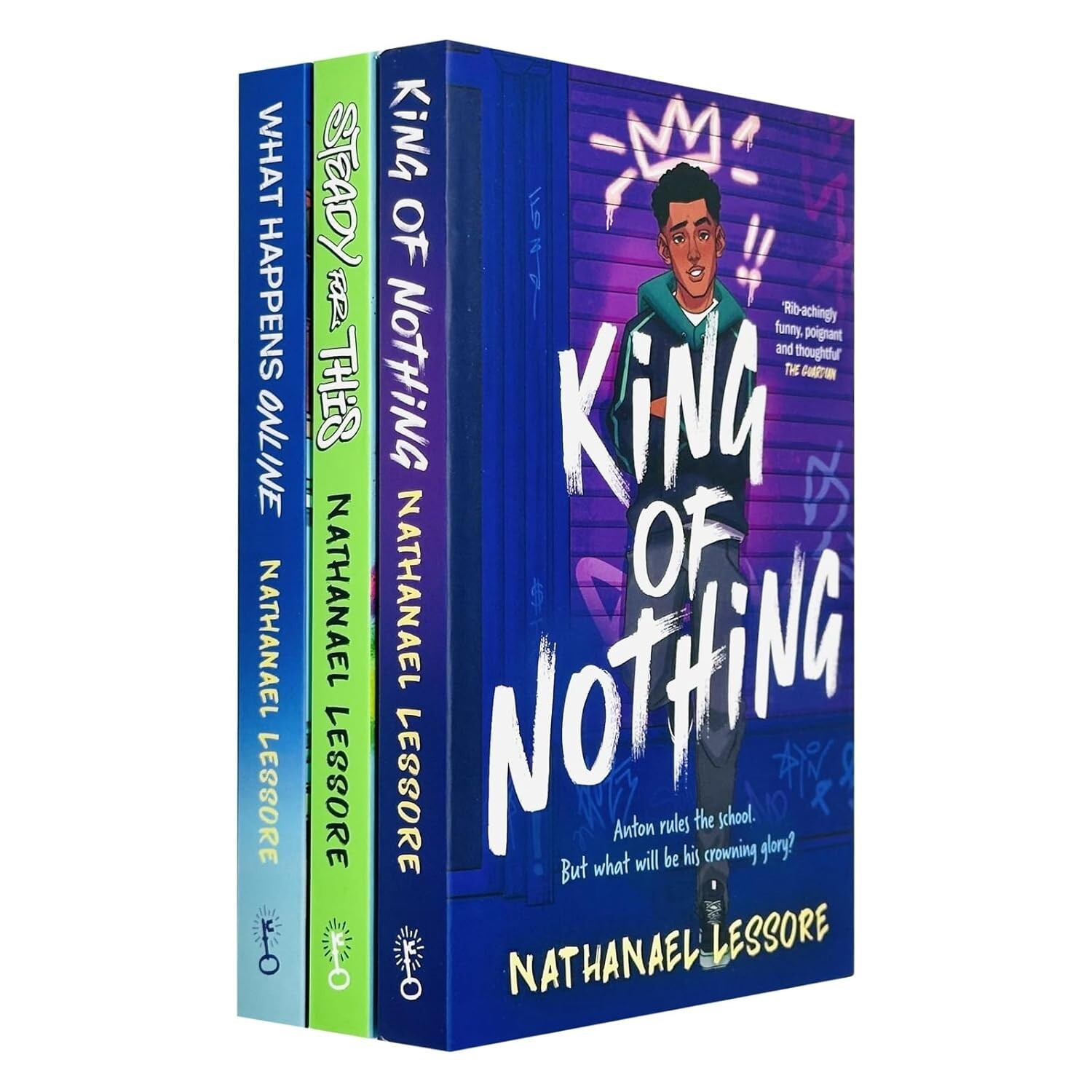 Nathanael Lessore Collection 3 Books Set Steady For This, King of Nothing