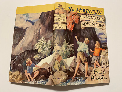 The Mountain of Adventure, Enid Blyton, Macmillan 1964, Dustjacket, very fine  