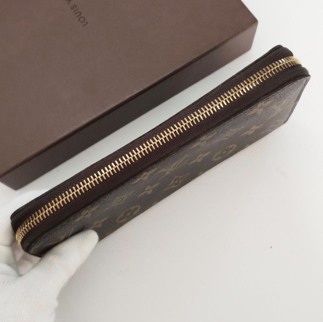 Louis Vuitton Zippy Wallet Monogram Wallet M60017 Excellent from