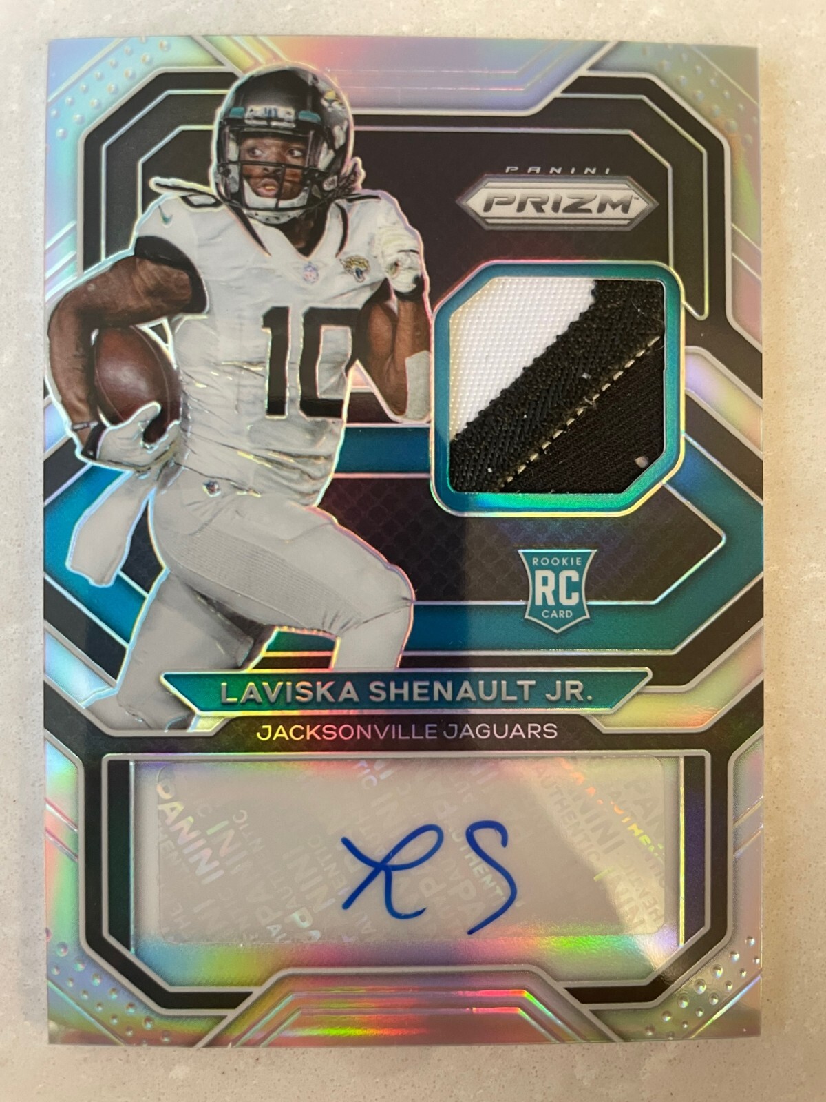 2020 Panini Prizm /99 Laviska Shenault Jr #19 RPA Rookie Patch Auto RC Jaguars