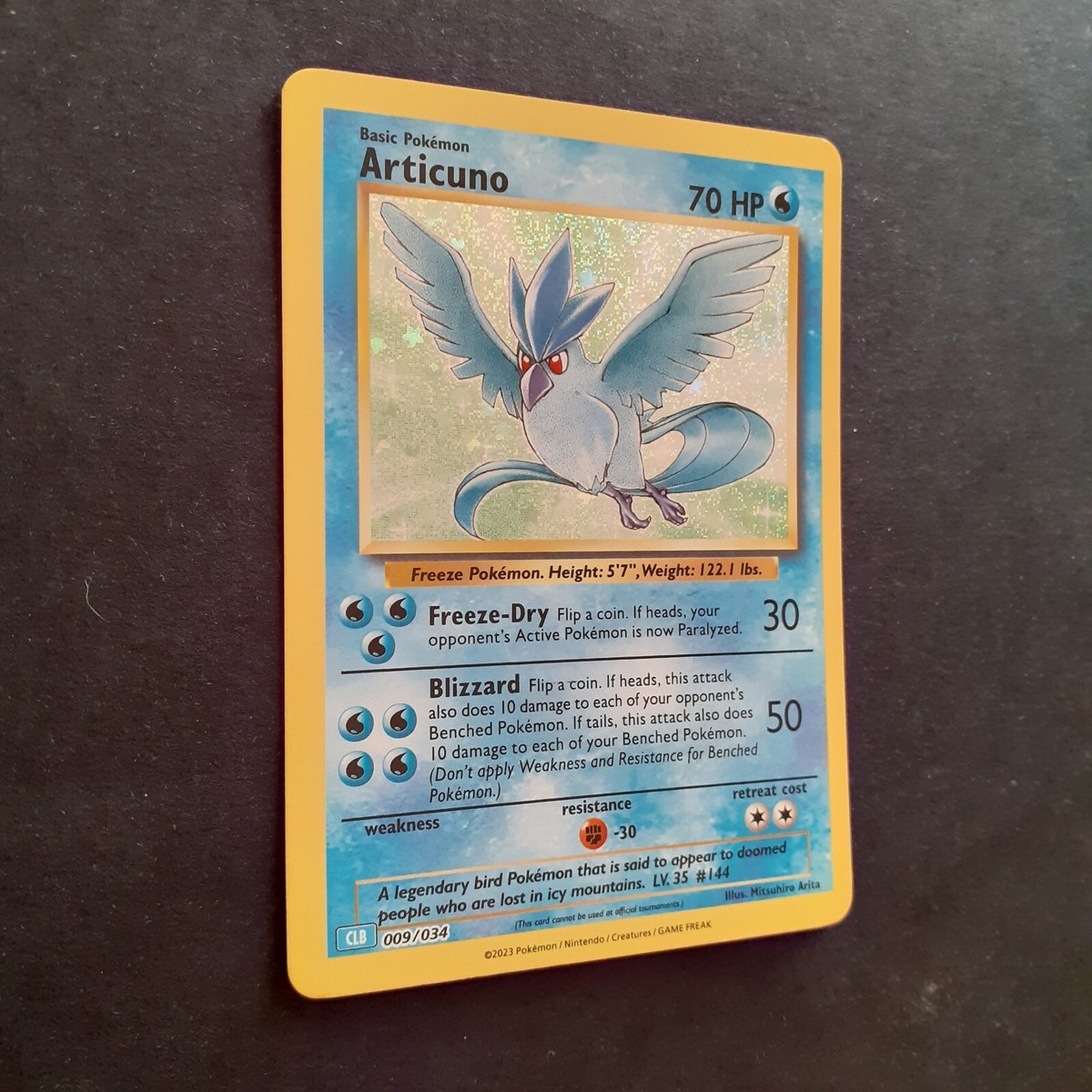Articuno 009/032 CLK Pokemon Card Game Classic Blastoise - Foto 2