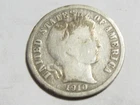 1910 Barber Dime - #9888