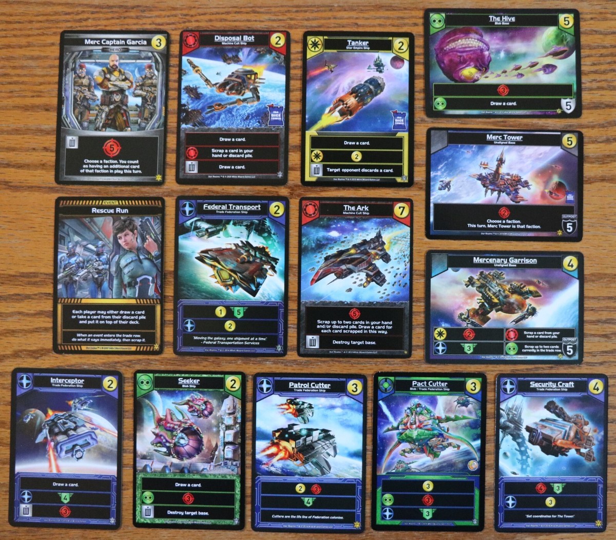 Star Realms Individual Promo Cards Alternate Art Dice Tower Kickstarter