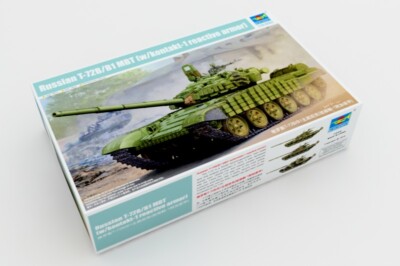 Trumpeter 05599 1/35 Russian T-72B/B1 MBT (w/kontakt-1 reactive armor)
