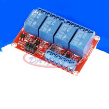 1PCS NEW 4 Channel Optocoupler Relay Module DC 5V/12V/24V