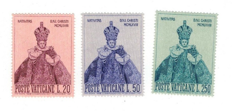 VINTAGE CLASSICS - Vatican City 464-66 - Nativity Christmas - Set of 3 - MNH