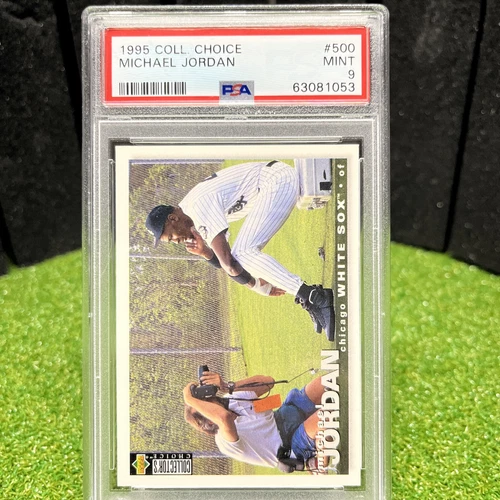 1995 Collector’s Choice Michael Jordan #500 PSA 9