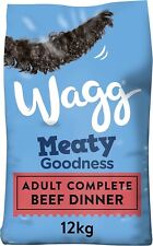 Wagg Meaty Goodness Complete Dry Adult Dog Food Beef Dinner 12kg - Meaty Ingredi 1.23 per kilo
