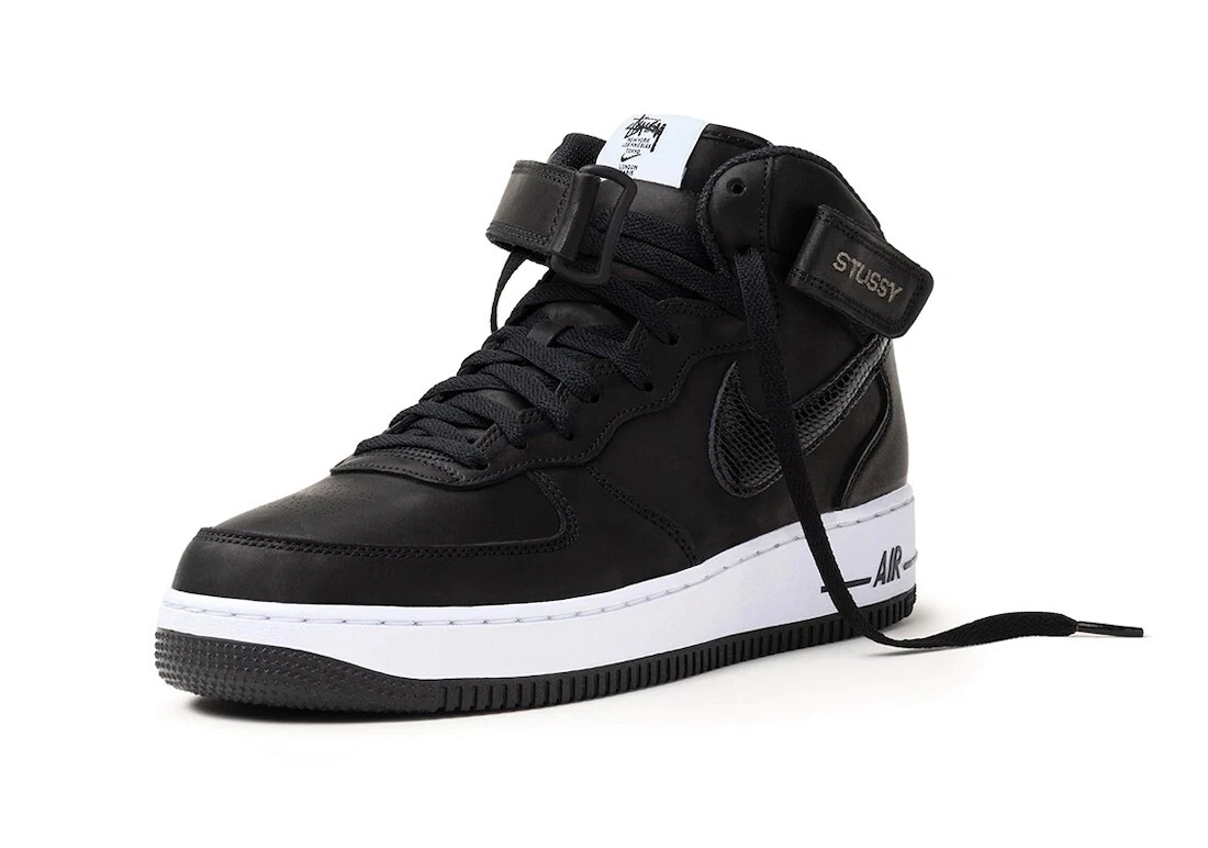 Air force 1 best sale mid 7 black white