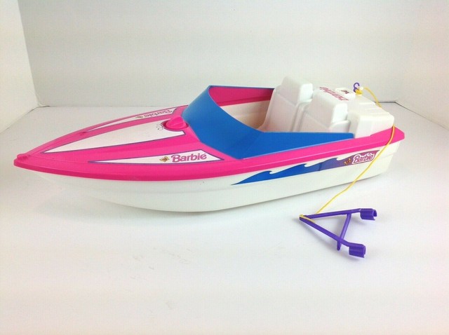 barbie speedboat