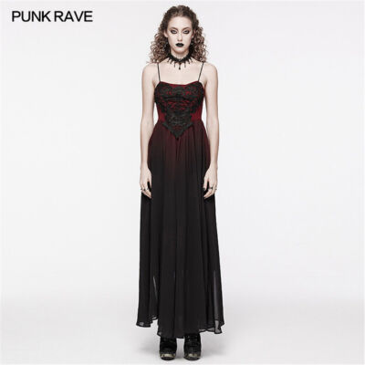 punk evening dress Zara Pink/Purple Mesh Sleeveless Midi Dress main image 0