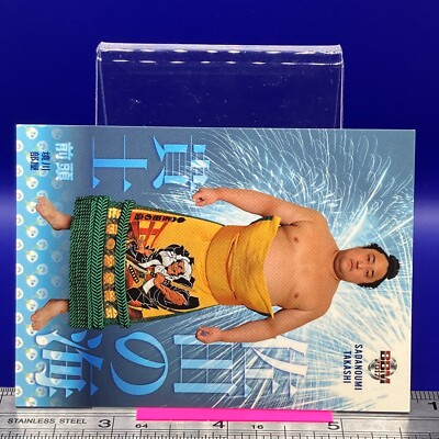 Sadanoumi Takashi Sumo Wrestler Trading Card BBM 2017 Rikishi TCG