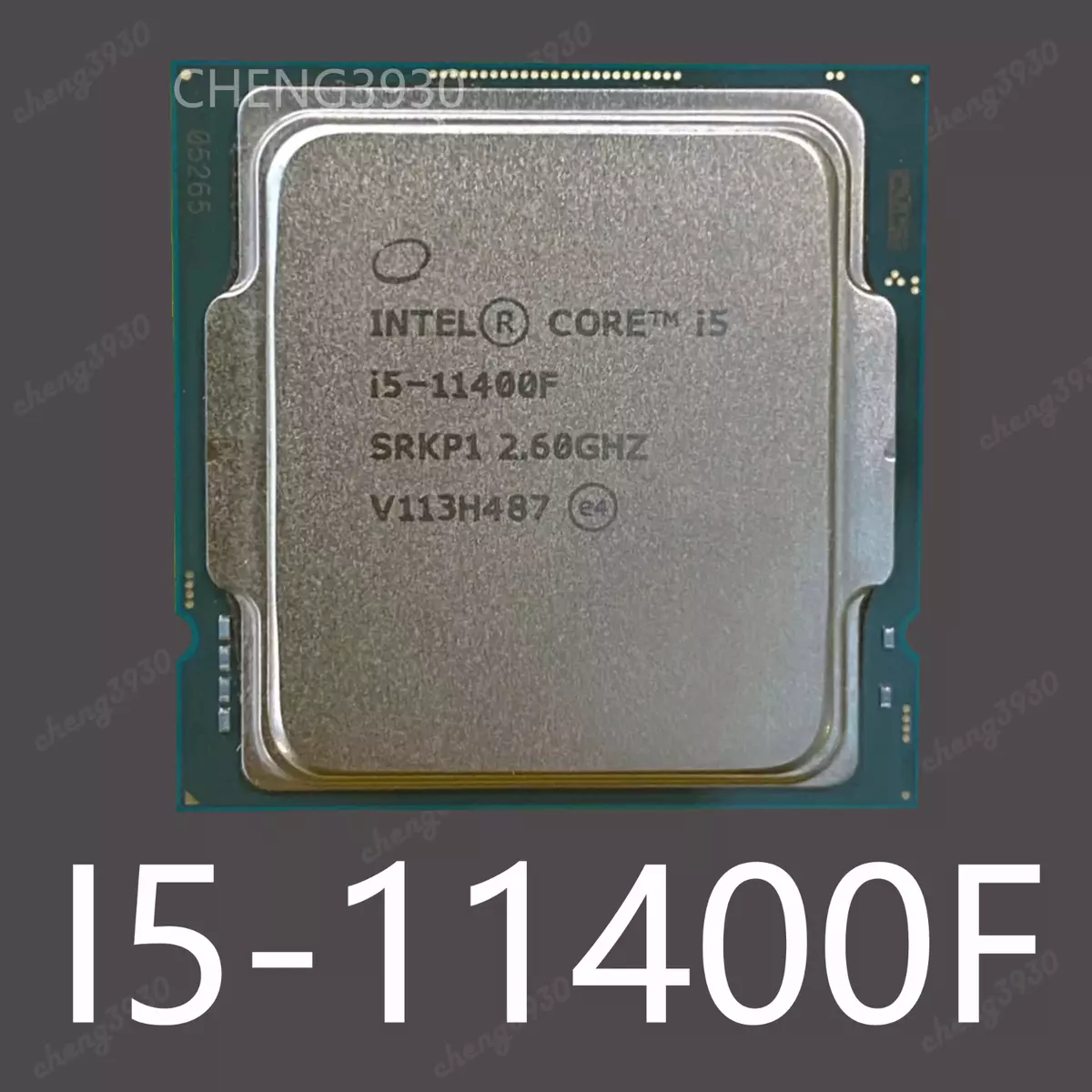 Intel Core i5-11400f 6 Cores 12 Threads 2.6 GHz LGA 1200 65w CPU