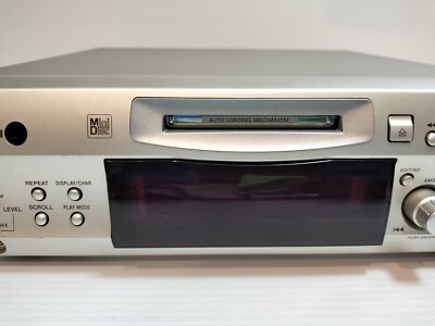 S*e様 MD PLAYER RECORDER SONY MZ-R909 Portable Minidisc Recorder Blue Used with