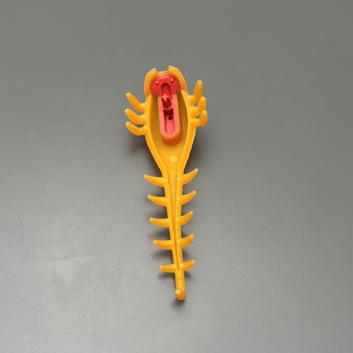 LEGO HERO Factory Brain Orange With Red Eyes Flexible Rubber Creature 11164pb01 - Picture 4 of 5