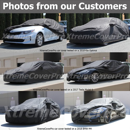 BMW M6 2013 cupé convertible cubierta de coche transpirable con bolsillo espejo - Imagen 7 de 10