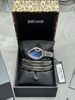 Just Cavalli Carezza Armbanduhr Schlange/ Snake