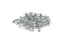 Rack Mount Cage Nuts, M6, Qty 100 - Lifetime Warranty