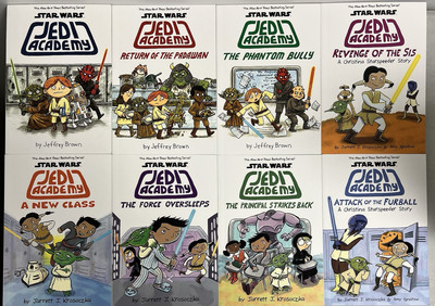 Star Wars Jedi Academy Hyperspace 8 Book Set Brand New No Box