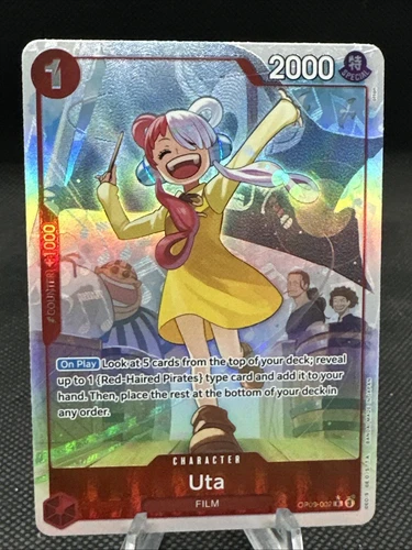 Uta (Parallel) OP09-002 Emperors in the New World Foil