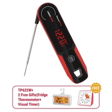 ThermoPro TP622W 1s Instant Read Calibratable Meat Thermometer 10-Year Warranty