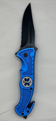 Mil-Tec Rescue Knife Blue/Mil-Tec Rescue Knife Blue