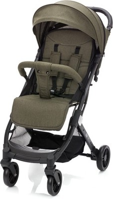FILLIKID Kinder-Buggy Styler, olive melange mit Trolleygriff / B Ware