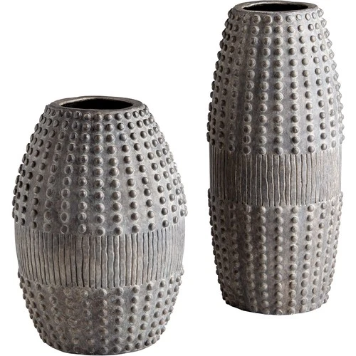 Cyan Design 10996 Scoria Gray Planter, Short - Picture 3 of 6