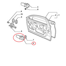 Porte avant et accessoires Lancia KAPPA