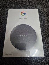 Google Nest Mini, 2. Generation, anthrazit, nagelneu & versiegelt