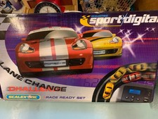 SCALEXTRIC. SPORT DIGITAL.LANE CHANGE CHALLENGE SET. HUGE SET. DIGITAL SLOT CARS