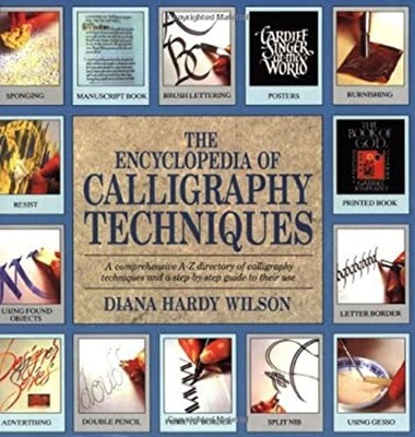 Encyclopedia of Calligraphy Techniques Paperback Diane Hardy Wils
