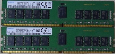 Samsung 32 GB (2x 16GB) PC4-21300 DDR4-2666V ECC registered Server RAM