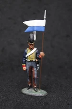 Del Prado Napoleon at War Trooper, Royal Horse Artillery, 1814, Pewter Figure