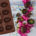 8 Hohlraum Osterei Silikon DIY Schokolade Süßigkeiten Cupcake Jelly Backform