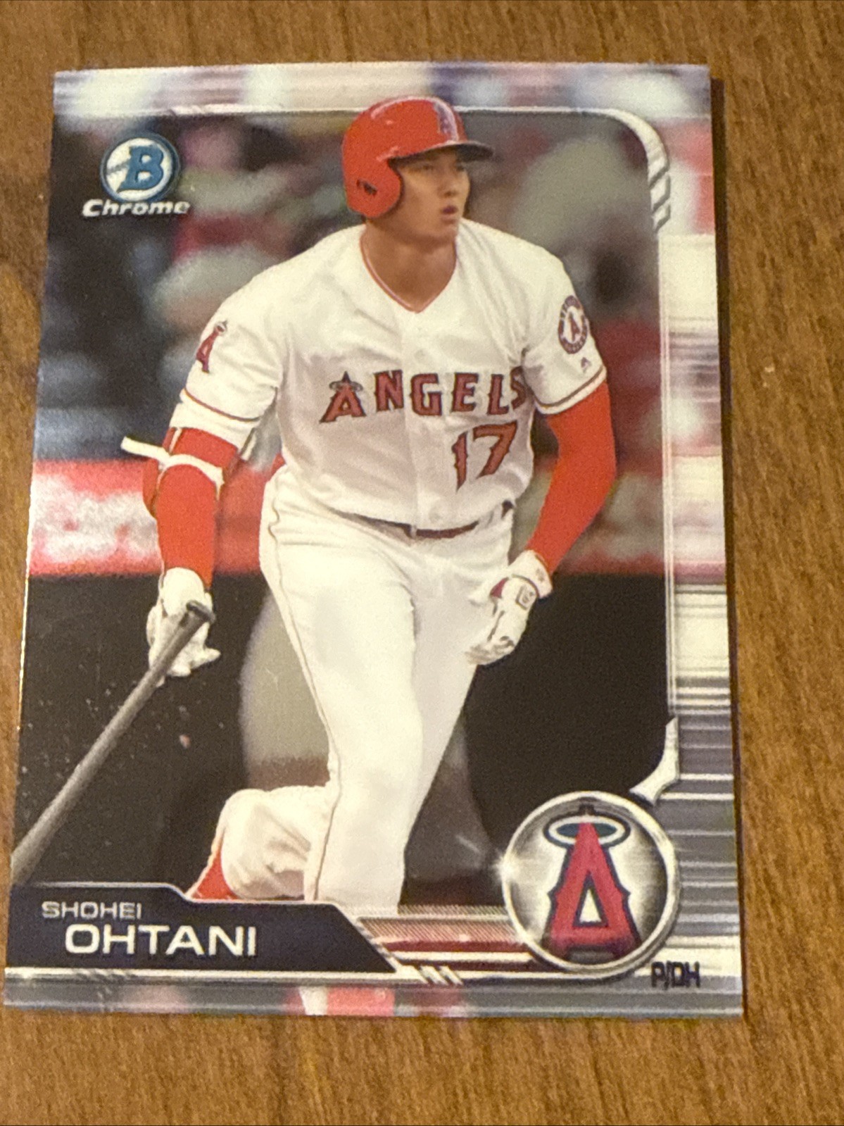 2019 Shohei Ohtani Bowman Chrome #50 Los Angeles Angels. Dodgers
