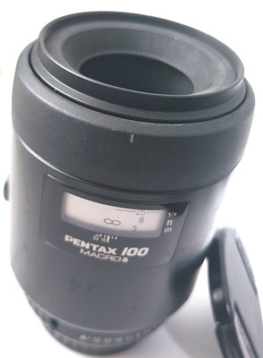 SMC Pentax-FA AF 100mm F/2.8 Macro Lens No. 3704181 Working Condition