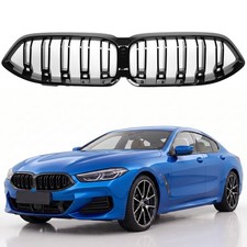 F�r Bmw 8er G16 Grand Coup� 22- Facelift K�hlergrill Nieren Doppelsteg Schwarz