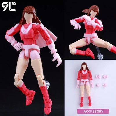 9L3D T13 Atom Eve 1/12 LUCKY13 Multi-Jointed Action Figure Mannequin NEW