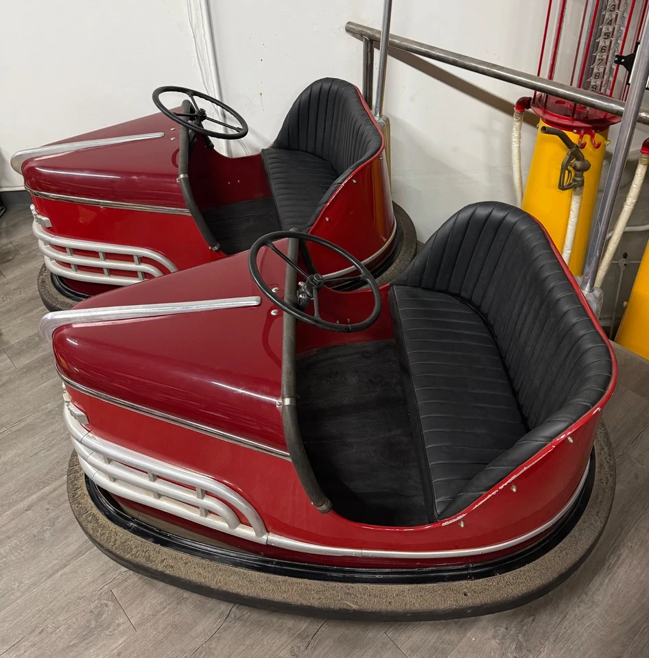 ВИНТАЖНЫЙ БАМПЕР DODGEM АВТОМОБИЛЬ РАЗВЛЕЧЕНИЯ КАРНАВАЛ ПОЕЗДКА ВОССТАНОВЛЕН И ОЧЕНЬ КЛАССНЫЙ + ЖАЛО - Изображение 4 из 4