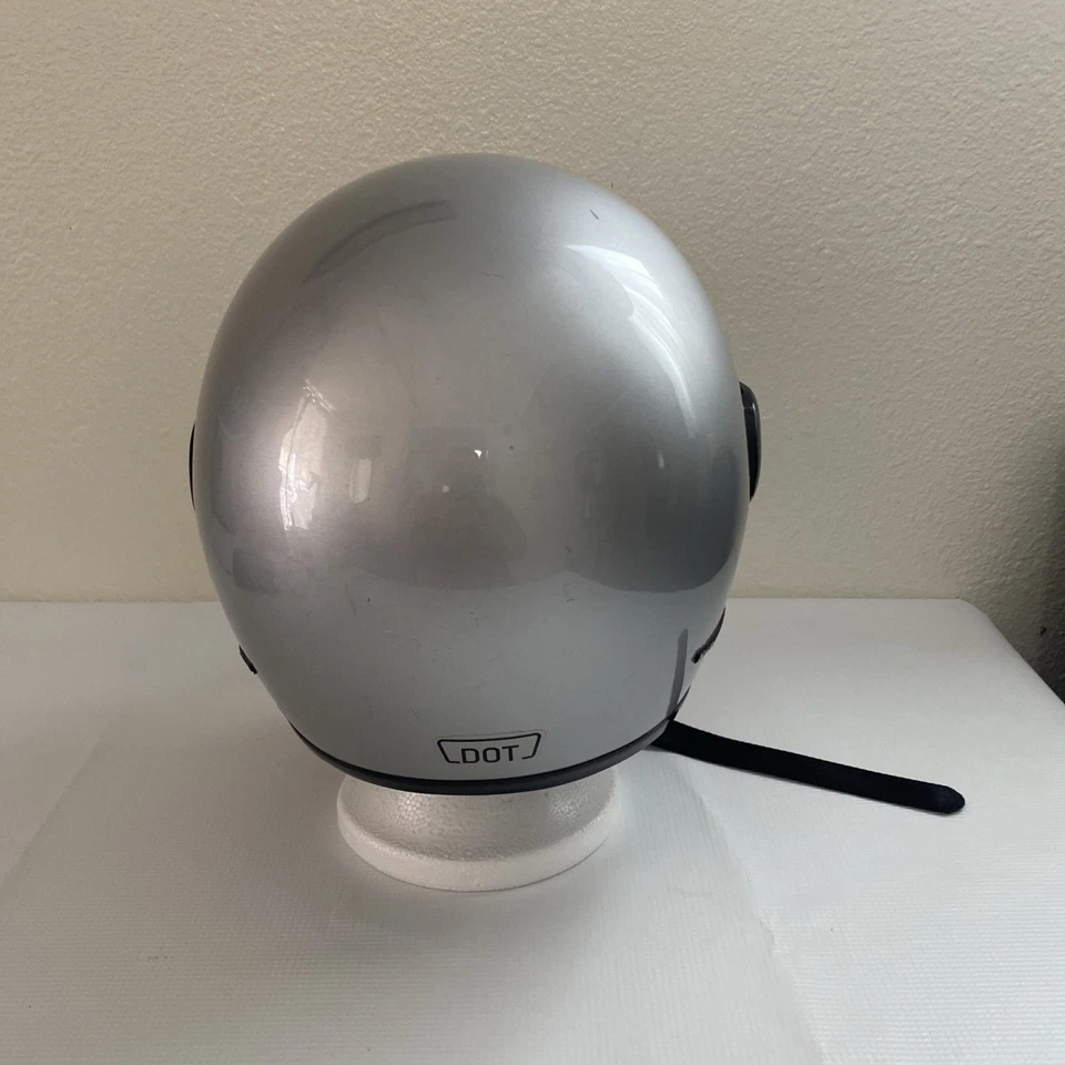 Casco Harley Davidson Silver Jet con protector facial talla pequeña excelente estado Foto 4 de 4