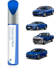 E7 Velocity Blue Metallic Touch up Paint Compatible with Ford Exact Match–Chips